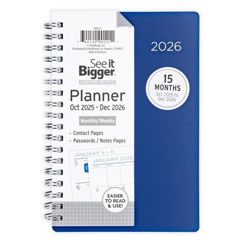 Plan ahead see bigger - it,